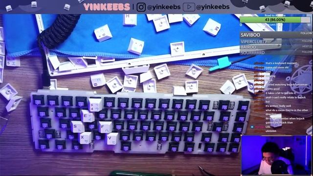 KBD67 lite (w/ SP Star Magic Girl, POM Plate + PC Plate, & Tempest Tape Mod) Type Test #yinstreams смотреть онлайн