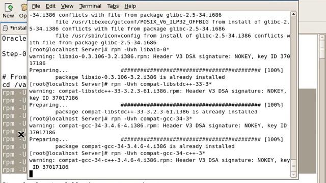 installation of Redhat and oracle on vmware смотреть онлайн
