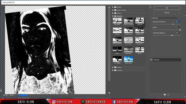 [Photoshop Tutorial] How to Create Pencil Sketch Effect In Photoshop CC смотреть онлайн