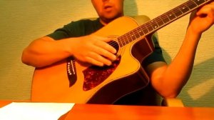 блатной бой на гитаре