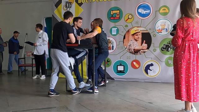 Файт.первая пара учасников 3 часть. Армфайт №2 Сухиничи 2023г. 22.04.2023