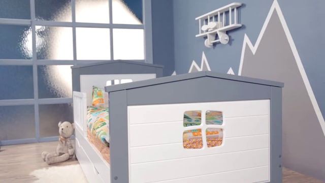 ДЕТСКАЯ КРОВАТЬ HOMA1 (Хома 1) MK Leroys