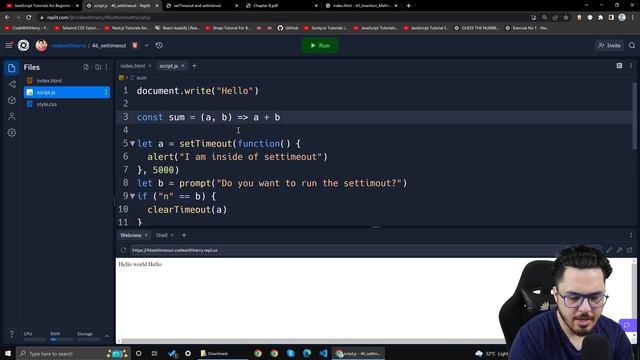 setInterval and setTimeout in JavaScript | JavaScript Tutorial in Hindi #46 смотреть онлайн