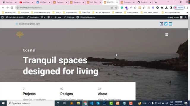 How to create a Sticky Header on WordPress Using Elementor | English смотреть онлайн