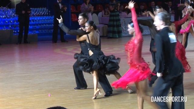 Белоруков Кирилл - Скрыльникова Эльвира, 1/8 Cha-Cha-Cha смотреть онлайн