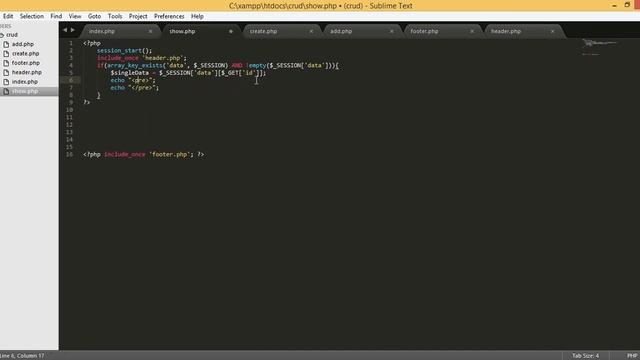 PHP CRUD using $_SESSION variable Part: 3 (Read data) in Bangla смотреть онлайн