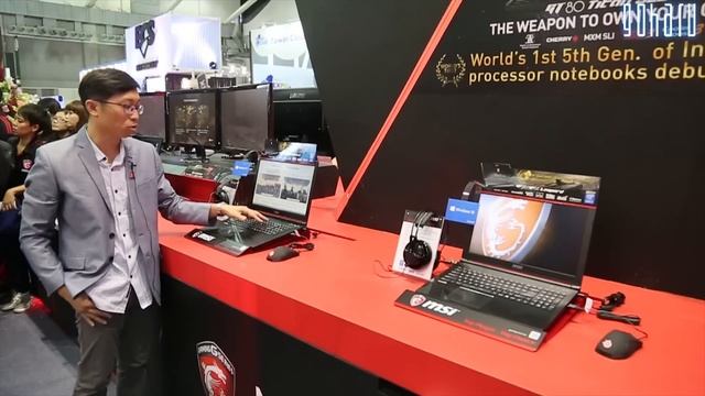 Игровые ноутбуки MSI на выставке Computex 2015 смотреть онлайн