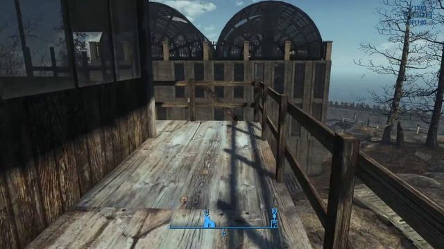 Fallout 4 Хижина Лонгфелло моё поселение. смотреть онлайн