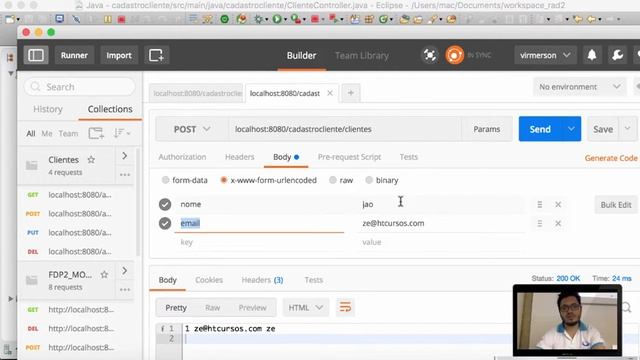 Jquery com Servlet - Ajax e Json Parte 3 - Jackson Framework смотреть онлайн