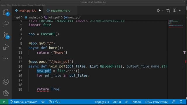 FastApi - Utilizando arquivos смотреть онлайн