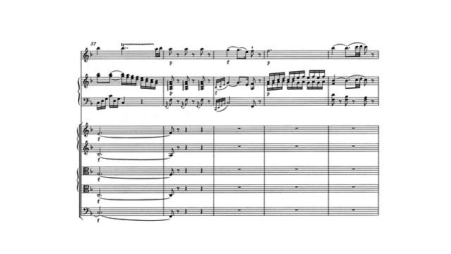 Mozart: Flute and Harp Concerto in C major, K 299/297c (with Score) смотреть онлайн