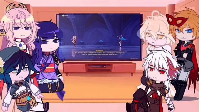 Genshin Impact react to The wanderer // gacha club // Genshin Impact part 2/?? •||kiyoshi Lee||• смотреть онлайн