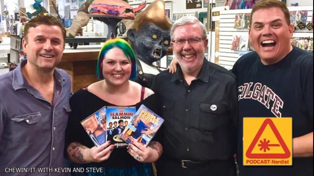 CHEWIN' IT WITH KEVIN AND STEVE #208 - Jessie & Leonard Maltin смотреть онлайн