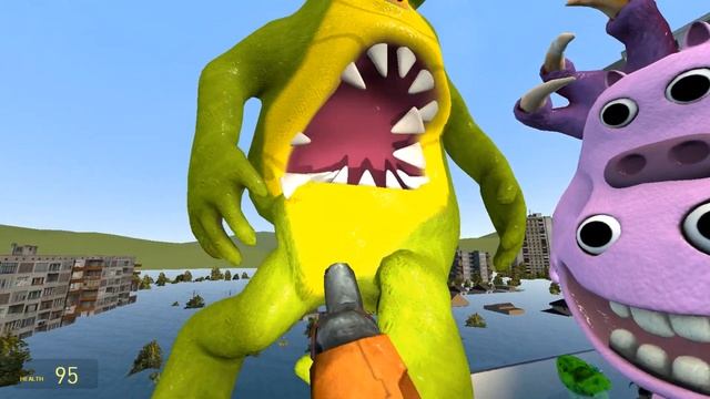 ? UNDERWATER CONSTRUCT ALL NEW GARTEN OF BANBAN 4 FAMILY SPARTAN KICKING in Garry's Mod ! смотреть онлайн