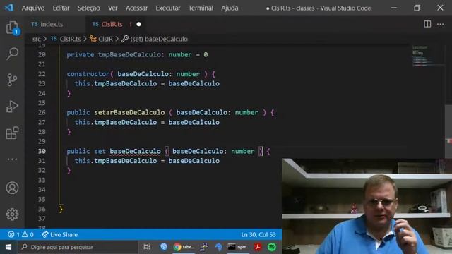 #02 - Live - Exercícios Práticos - Classes em TypeScript смотреть онлайн