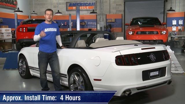 Mustang MMD Convertible Styling Bar - Charcoal (05-14 GT V6 GT500) Review смотреть онлайн