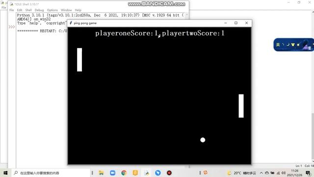 Python-Ping Pong game #PythonGames смотреть онлайн