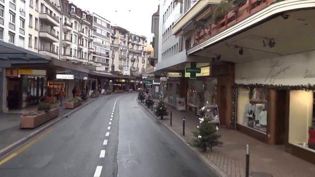 Монтрё, Швейцария. Montreux, Switzerland. смотреть онлайн