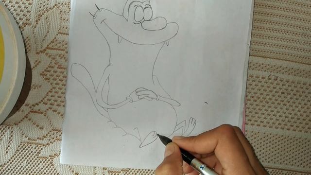 How to draw sketch of Oggy #27 смотреть онлайн