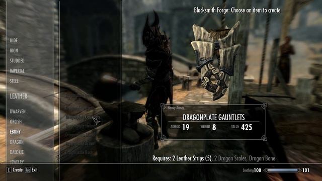 Skyrim Dragon Armor смотреть онлайн