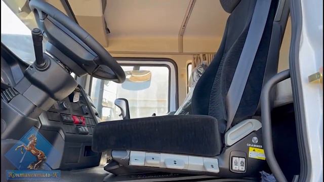 Установили бортовую платформу и КМУ DongYang - на автомобиль Шакман... смотреть онлайн
