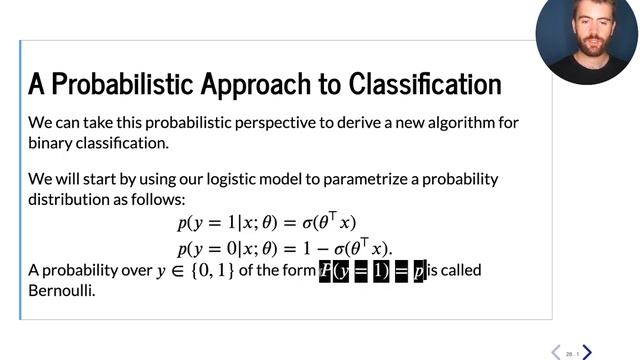Cornell CS 5787: Applied Machine Learning. Lecture 6. Part 4: Logistic Regression смотреть онлайн