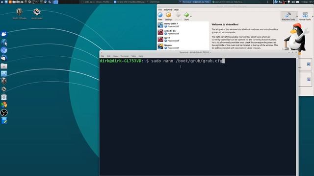 Linux - how to add nomodeset at boot and what to do after you boot into a black screen with a dot смотреть онлайн
