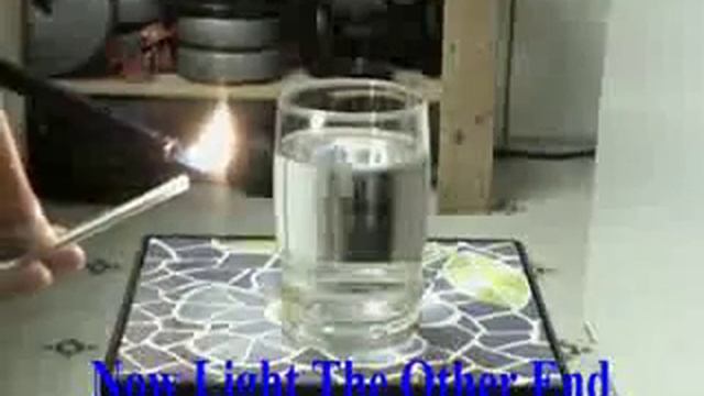 Вода замерзла на глазах "Turn water info ice in seconds" смотреть онлайн