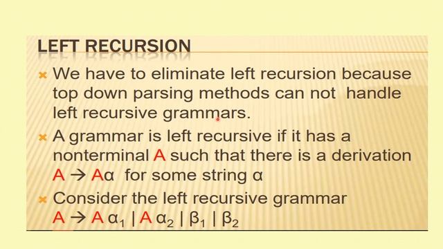 Top Down Parsing - Part 16/CS 304 Compiler Design смотреть онлайн