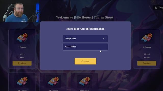 Idle Heroes - Vouchers SAVE Money!!! смотреть онлайн