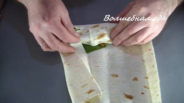 ШАВЕРМА с пастромой / Шаурма - быстрый рецепт / Закуски - Волшебная еда смотреть онлайн