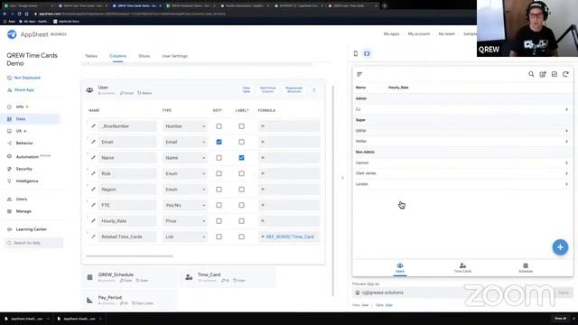 Show a User only their data in AppSheet (Custom User Permissions) смотреть онлайн
