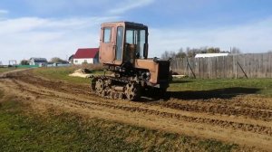 Испытания ходовой после ремонта. Трактор т70 "БОБИК" в деле