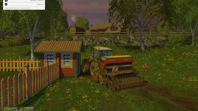 #1|Farming Simulator 15|приключения в Farming Simulator 15|что будет если не прицепить противовес! смотреть онлайн