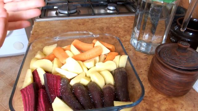 Запекаем овощи,быстро, вкусно, полезно. смотреть онлайн