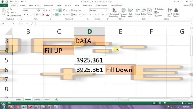 Fill #Left, Fill #Right, Fill #UP, Fill #Down in Excel смотреть онлайн