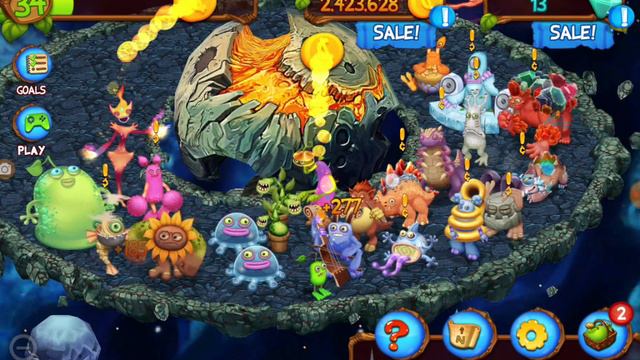 My Singing Monsters: Dawn of Fire #10 - Dezembro constelação do Atmosfer! смотреть онлайн