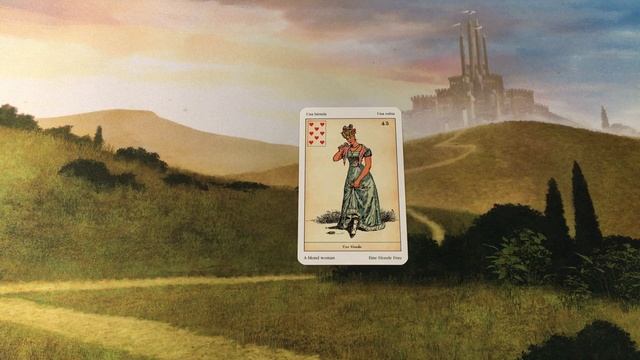 Sibilla Indovina: A Blonde Woman (Card 43, Eight of Hearts) смотреть онлайн