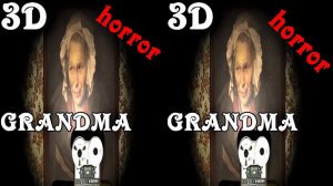 horror video game  3D video SBS VR box  google cardboard