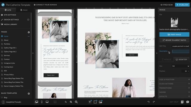 How to add Image Titles and Alt-Text for SEO on your Showit Photography Website смотреть онлайн