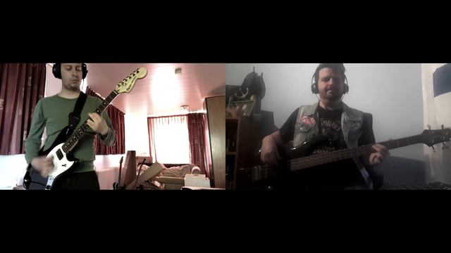 Ramones - I don't want to grow up (Bass & Guitar Cover) смотреть онлайн