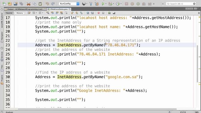[Java Workshop Series] Java Network Programming : InetAddress смотреть онлайн