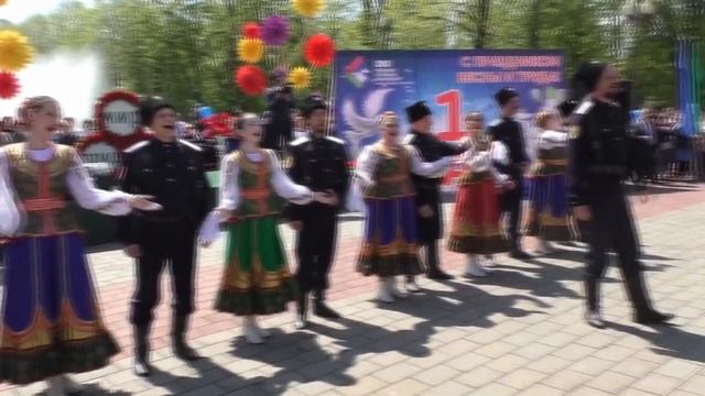 01.05.2019 Выступление ансамбля Терских казаков в Нальчике смотреть онлайн