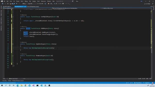 06 - CRUD Part 3 - Implementing Repository for SQL Server (ASP.NET Core, Clean Arch, Azure) смотреть онлайн