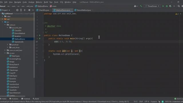 OOPS JAVA CLASS 8 DATE:29/05/2021 смотреть онлайн