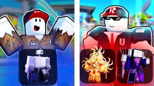 НУБ и ПРО в Roblox Toilet Tower Defense