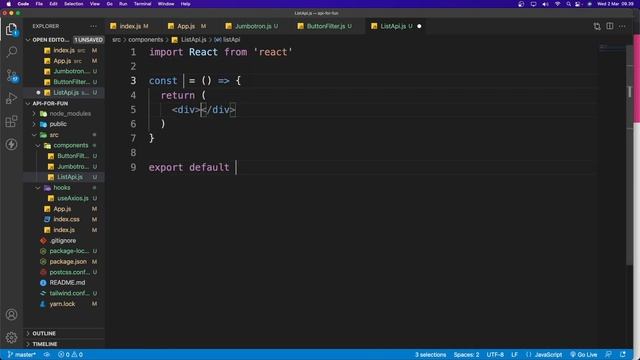 Build List API Project With React and TailwindCSS смотреть онлайн