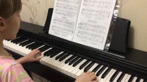 Маленькая Юлька - Словацкая народная песня (1 класс, фортепиано)