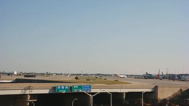 [Timelapse] Chicago O'Hare International Airport! смотреть онлайн
