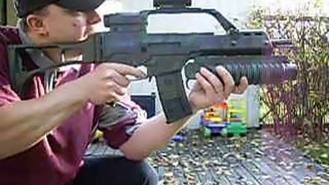 Modded TM G36C with blowback 2 смотреть онлайн